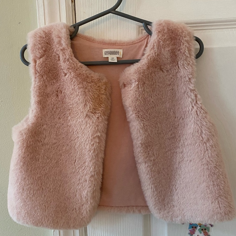 ⭐️HP⭐️Gymboree|Faux Fur Vest
